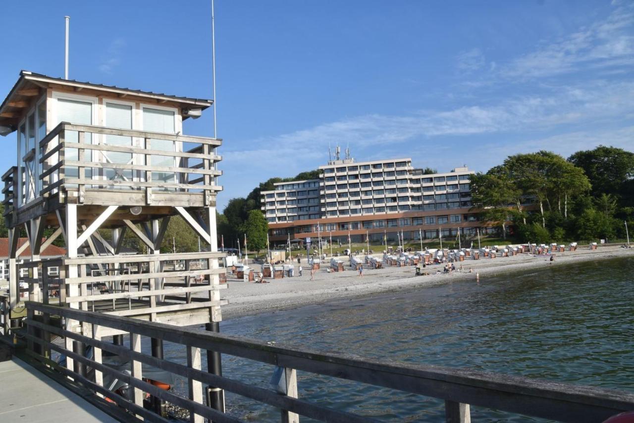 Fewo1846 Intermar - Marina Del Rey - Elegantes Studioapartment Mit Meerblick Und Eigenem Strandkorb Glücksburg المظهر الخارجي الصورة